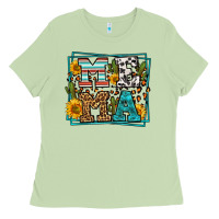 Matcha western leopard mema Ladies Tee - LillyAllenDesigns
