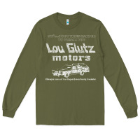 Army Green lou glutz motors (national lampoon's vacation) Long Sleeve Tee - tuanDangUi