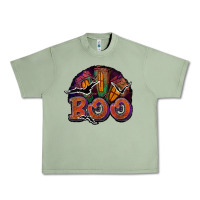 Oil Green boo Urban Heavy Tee - JahusDesignShop