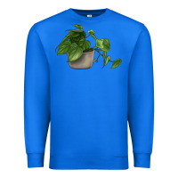 True Royal Philodendron Premium Sweatshirt - LillyAllenDesigns