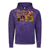 Cloud Purple Thankful afro gnome Vintage Hoodie - NancyCooperArtShop