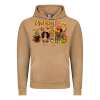 Vintage Camel Thankful afro gnome Vintage Hoodie - NancyCooperArtShop