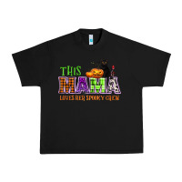 Black This mama loves her spooky crew Urban Heavy Tee - NancyCooperArtShop