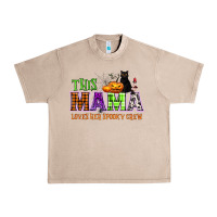 French Oak This mama loves her spooky crew Urban Heavy Tee - NancyCooperArtShop
