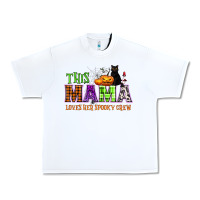 White This mama loves her spooky crew Urban Heavy Tee - NancyCooperArtShop