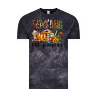 Cloud Black Teaching Little Pumpkins Vintage Tee - texasbilliewilder
