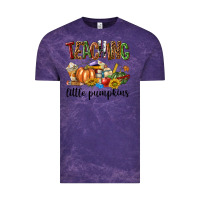 Cloud Purple Teaching Little Pumpkins Vintage Tee - texasbilliewilder