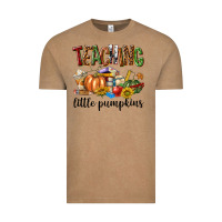 Vintage Coffee Teaching Little Pumpkins Vintage Tee - texasbilliewilder