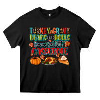Black turkey gravy beans and rolls lemme see that casser Heavy Core Tee - MaliasSmallBusiness