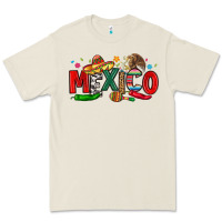 Bone colorful mexico collage Premium Tee - LillyAllenDesigns
