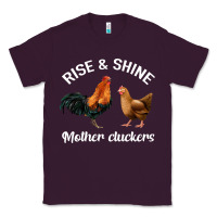 Plum Rise and Shine Mother Cluckers Classic Tee - Bettercallsaul