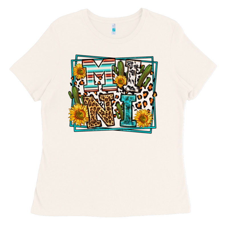Western Leopard Mini Ladies Tee by LillyAllenDesigns | Teevron