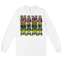 White mama mardi gras Long Sleeve Tee - CowGirlArtShop