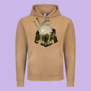 The Witcher Geralt Hero Sword Companion Minima List Illusion Art Vintage Hoodie Designed By Tuandangui