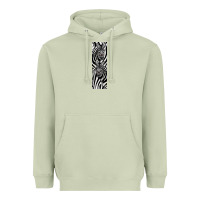 Matcha Zebra Heavyweight Hoodie - LillyAllenDesigns