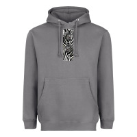 Storm Zebra Heavyweight Hoodie - LillyAllenDesigns