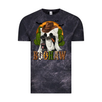 Cloud Black Boohaw Western Vintage Tee - texasbilliewilder