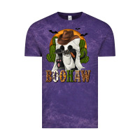 Cloud Purple Boohaw Western Vintage Tee - texasbilliewilder