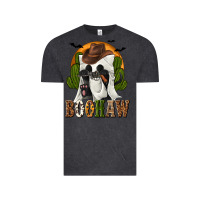 Vintage Black Boohaw Western Vintage Tee - texasbilliewilder