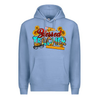 Colony Blue blessed teacher Premium Hoodie - RanaPortraitStore