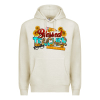 Oatmeal Heather blessed teacher Premium Hoodie - RanaPortraitStore