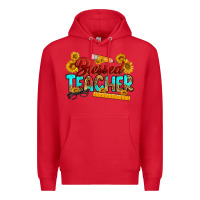 Red blessed teacher Premium Hoodie - RanaPortraitStore