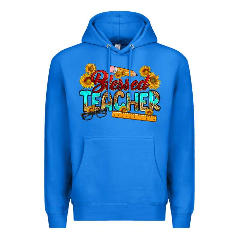 Blessed Teacher Premium Hoodie by RanaPortraitStore | Teevron