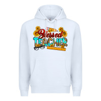 White blessed teacher Premium Hoodie - RanaPortraitStore