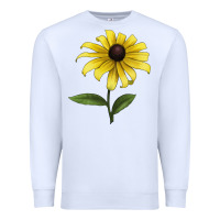 Black Eyed Susan Flower Illustrations Premium Sweatshirt | Teevron