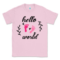 Bubblegum Pink Hello world Classic Tee - Bettercallsaul