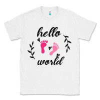 White Hello world Classic Tee - Bettercallsaul