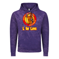 Cloud Purple l for love Vintage Hoodie - tuanDangUi