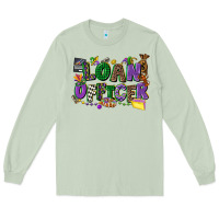 Matcha loan officer mardi gras cowgirl Long Sleeve Tee - CowGirlArtShop