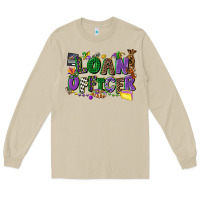 Mushroom loan officer mardi gras cowgirl Long Sleeve Tee - CowGirlArtShop