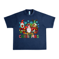 Navy merry christmas gnome truck Urban Heavy Tee - texasbilliewilder