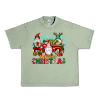 Oil Green merry christmas gnome truck Urban Heavy Tee - texasbilliewilder
