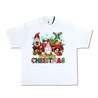 White merry christmas gnome truck Urban Heavy Tee - texasbilliewilder