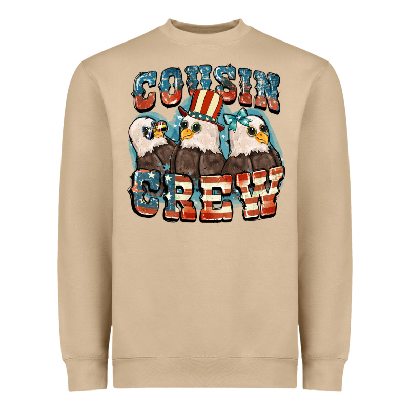 Cousin Crew Heavyweight Sweatshirt by FaDigitalArtStudio | Teevron
