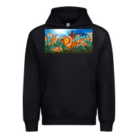 Clown Fish  License Plate Urban Hoodie | Teevron