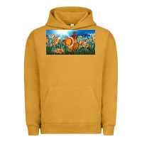 Pigment Peanut Butter clown fish  license plate Urban Hoodie - BarkalooDesign