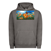 Pigment Tornado clown fish  license plate Urban Hoodie - BarkalooDesign