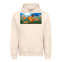 Sandshell clown fish  license plate Urban Hoodie - BarkalooDesign