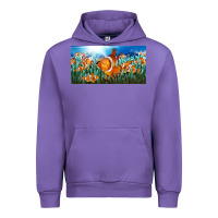 Tulip clown fish  license plate Urban Hoodie - BarkalooDesign