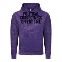 Cloud Purple Political Correctness Offends Me Vintage Hoodie - tuanDangUi