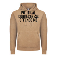 Vintage Coffee Political Correctness Offends Me Vintage Hoodie - tuanDangUi