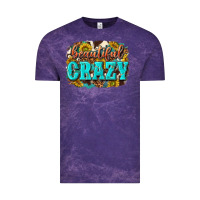 Cloud Purple Western Beautiful Crazy Vintage Tee - texasbilliewilder