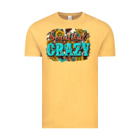 Vintage Mustard Western Beautiful Crazy Vintage Tee - texasbilliewilder