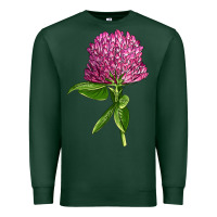 Sports Green Red Clover Illustrations Premium Sweatshirt - LillyAllenDesigns