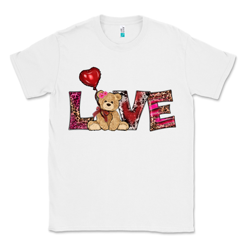 Valentines Day Tedybear Love Classic Tee by RanaPortraitStore | Teevron