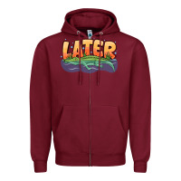 Later Zipper Hoodie | Teevron
